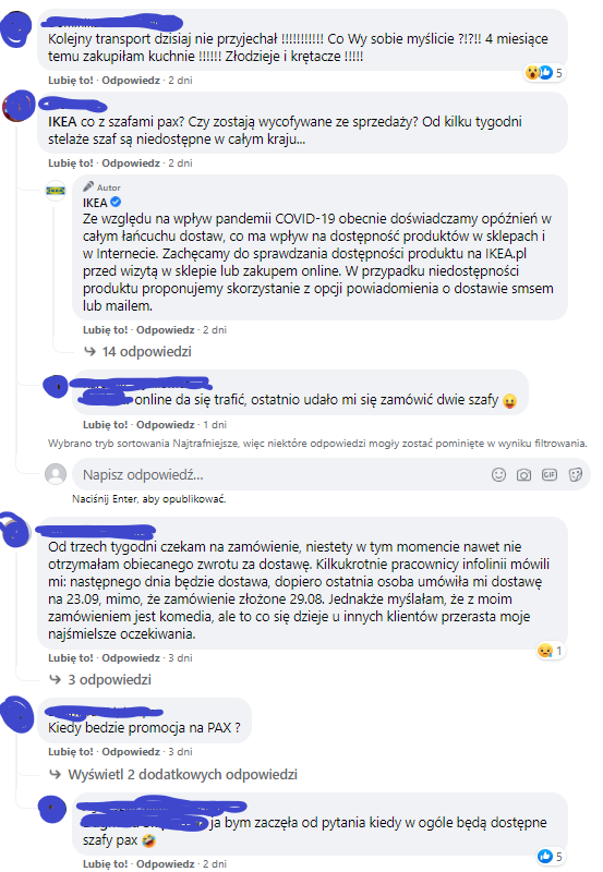 IKEA reklamacja