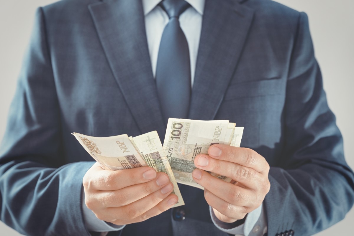 Średnie wynagrodzenie w Polsce rośnie