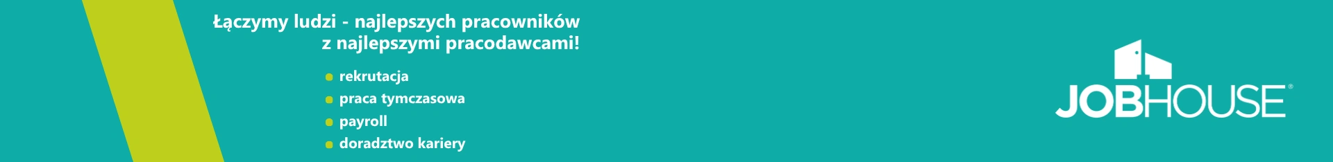 Baner promujący rekrutację w firmie Jobhouse