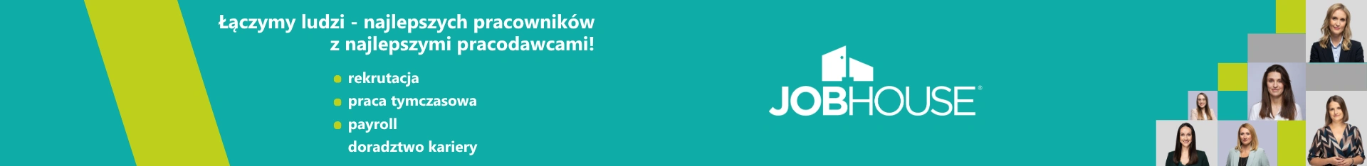 Baner promujący rekrutację w firmie Jobhouse
