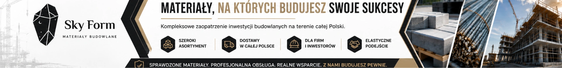 Baner promujący rekrutację w firmie Sky Form Sp. z o.o.