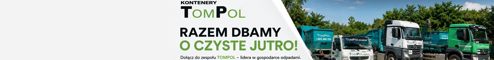 Baner promujący rekrutacje i benefity w firmie