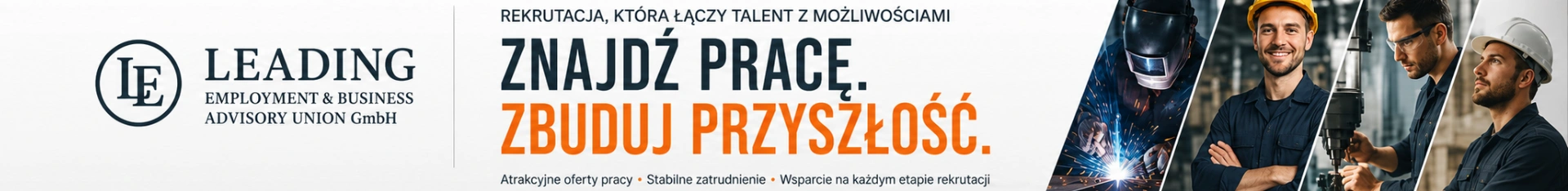 Baner promujący rekrutację w firmie