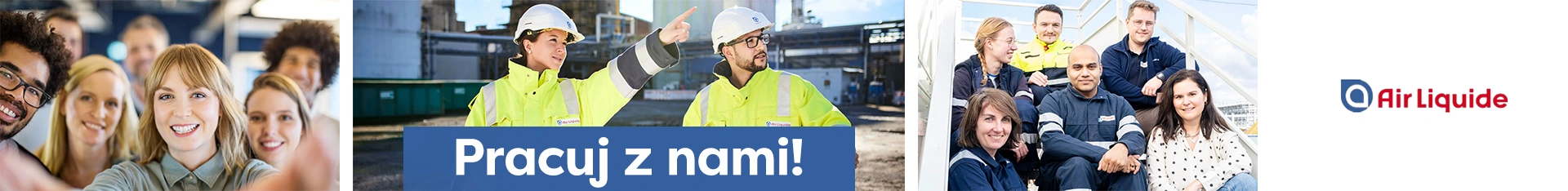 Baner promujący pracę w firmie Air Liquide Global E&C Solutions Poland S.A.