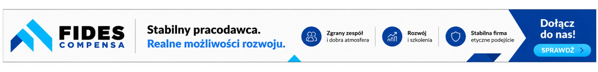 Baner promujący firme