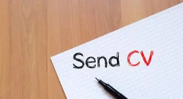 RODO klauzula do CV - napis SEND cv NA KARTCE