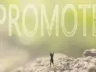 Awans zawodowy - napis promote na dla natury