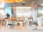 Branża horeca - niewyraźne zdjęcie restauracji