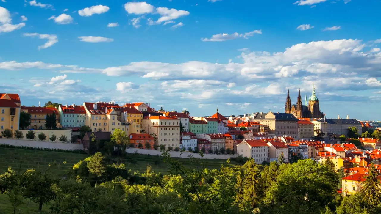 Czechy panorama Praga