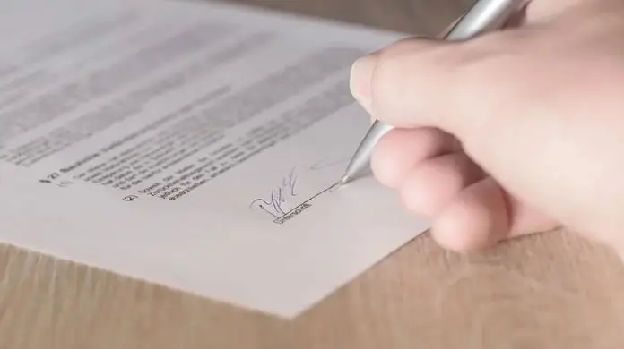 umowa agencyjna - składanie podpisu