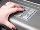 SWIFT - zbliżenie na klawisze w bankomacie