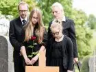 Dziedziczenie ustawowe - rodzina na pogrzebie