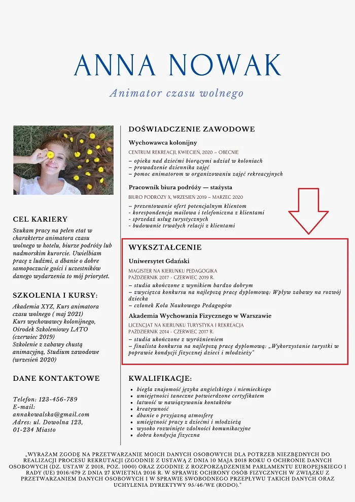 wyksztalcenie-w-cv