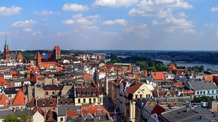 Najwięksi pracodawcy województwa kujawsko-pomorskiego - panorama Torunia
