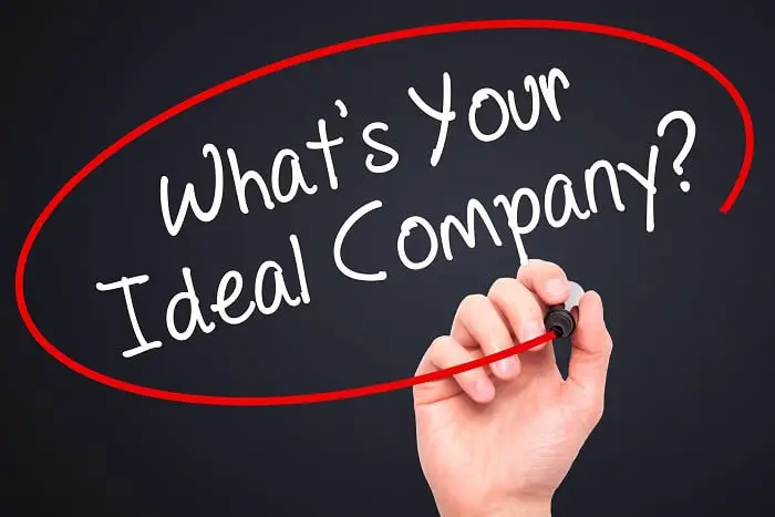 Dlaczego opinie na GoWorku są ważne? - napis what's your ideal company