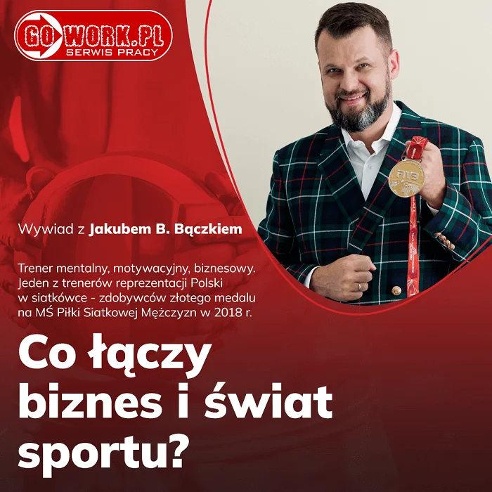 Jakub B. Bączek - co łączy świat sportu i biznesu?
