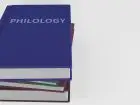 Filologia co robić po studiach - ksiazki na blacie, napis na książce filologia