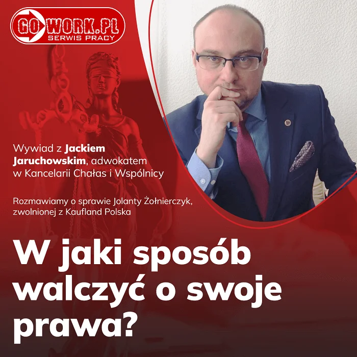 W jaki sposób walczyć o swoje prawa? Grafika z Jackiem Jaruchowskim