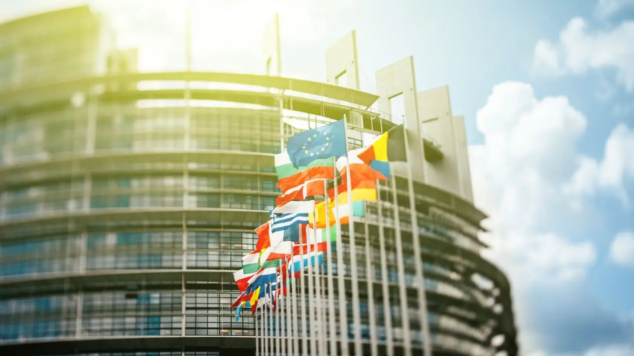 Europeistyka - flagi różnych państw