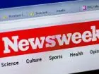 Newsweek napis na ekranie komputera