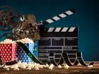 Filmoznawstwo - popcorn i artefakty filmowe