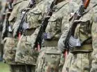 Wojsko Polskie - praca - zarobki - żołnierze stojący z karabinami