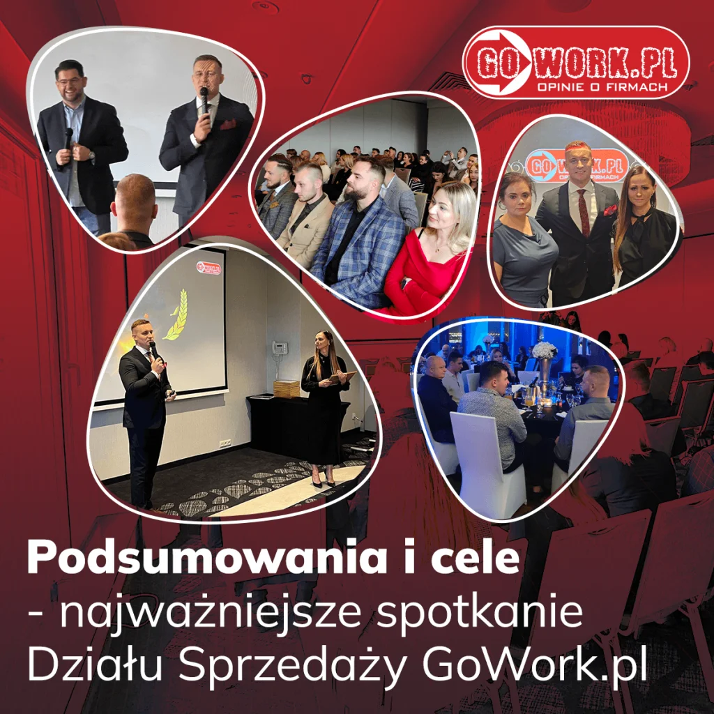 Kongres handlowy GoWork - kolaż ze zdjęć z wydarzenia
