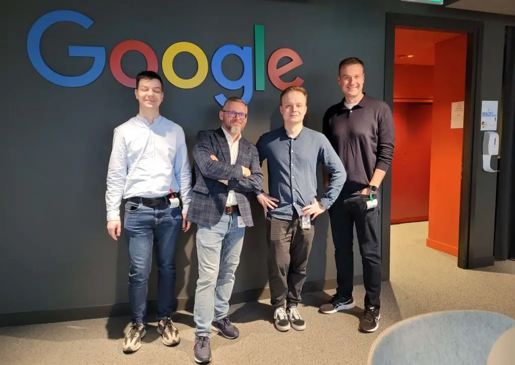 Skład osobowy wizyta w Google 01.03
