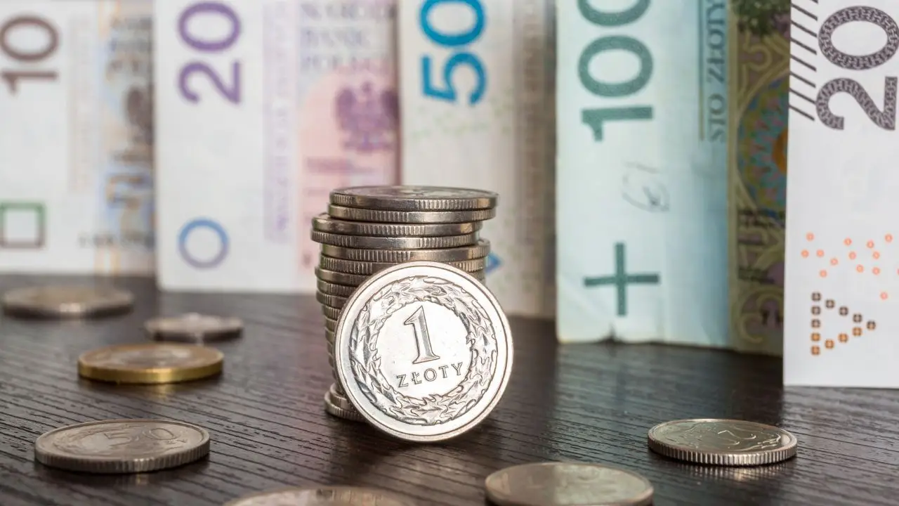 Zwolnienia w Beko - odprawy - polskie banknoty i bilon na blacie