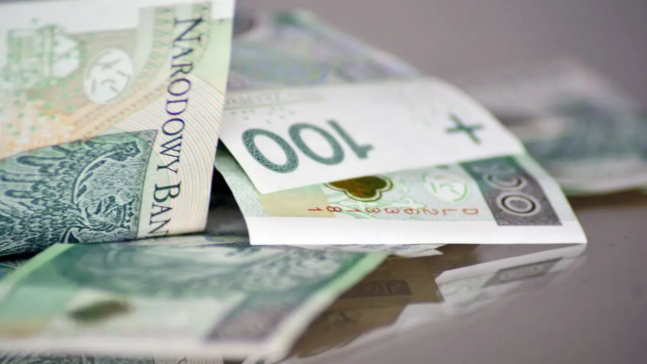 Renta po mężu - polskie banknoty 100 zł