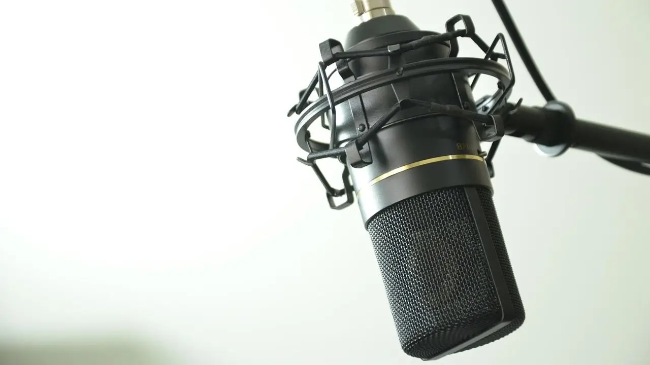 Czterodniowy tydzień pracy Petru - mikrofon radiowy