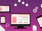 UI/UX designer - grafika przedstawiająca strony www na różnych urządzeniach