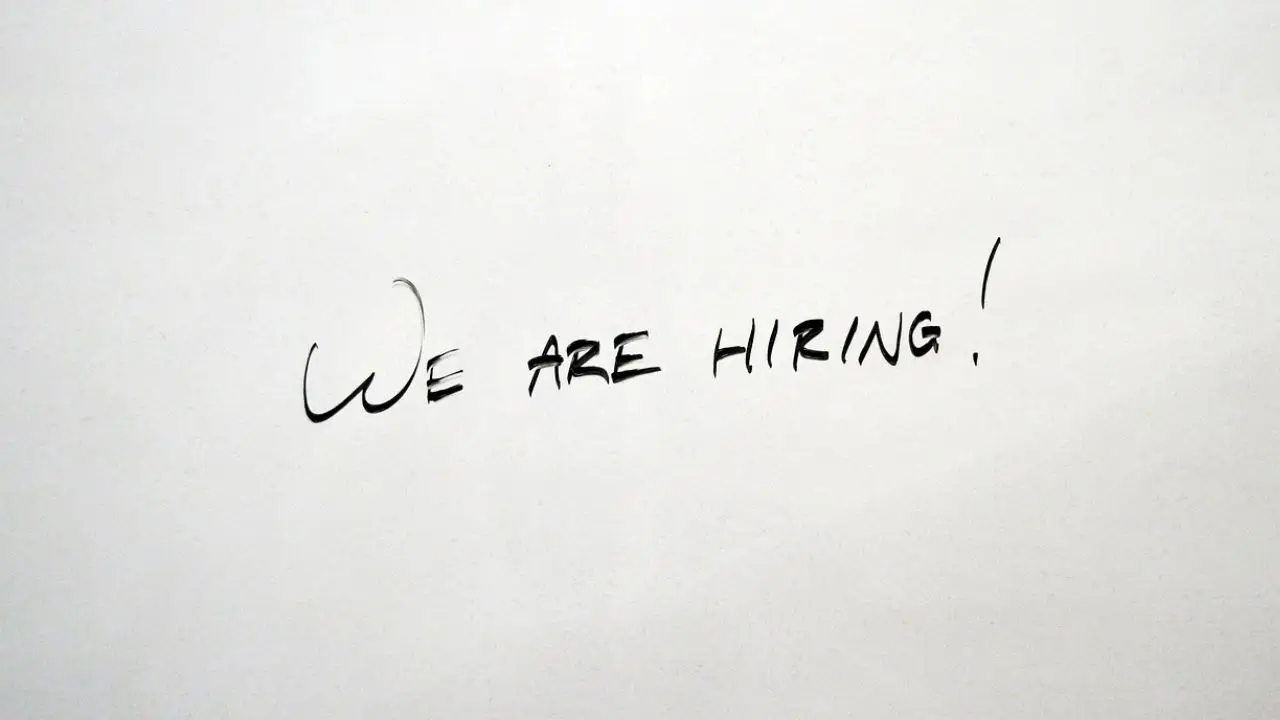 GoWork dla HR - napis we are hiring