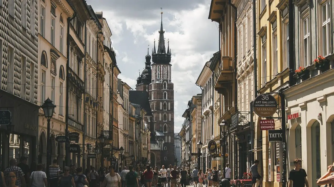 Kraków - praca - starówka