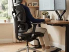 Fotel w domowym biurze od Diablo Chairs