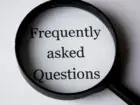 FAQ - freaquently asked questions napis pod lupą
