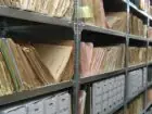 Archiwum internetu - regały w archiwum