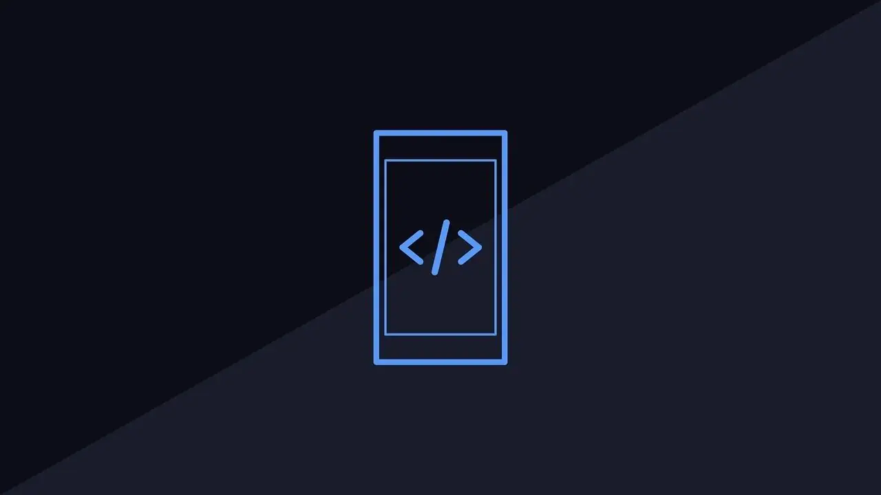 Jak połączyć HTML z CSS - grafika przedstawiająca formę smartfona z ikoną HTML